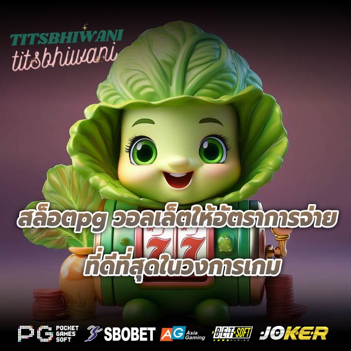 สล็อตpg วอลเล็ตให้อัตราการจ่ายที่ดีที่สุดในวงการเกม